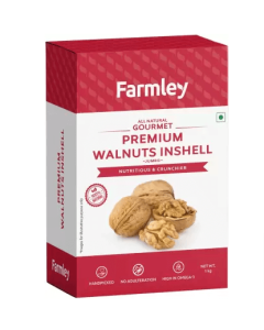 Farmley Premium Jumbo Walnut Inshell Walnuts  (1 kg)
